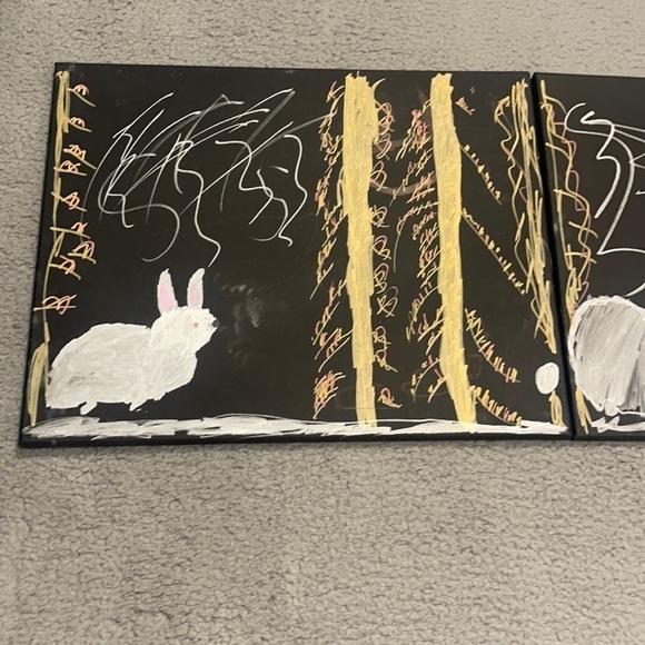 Night in the wilderness canvas wall art - Picture 3 of 6